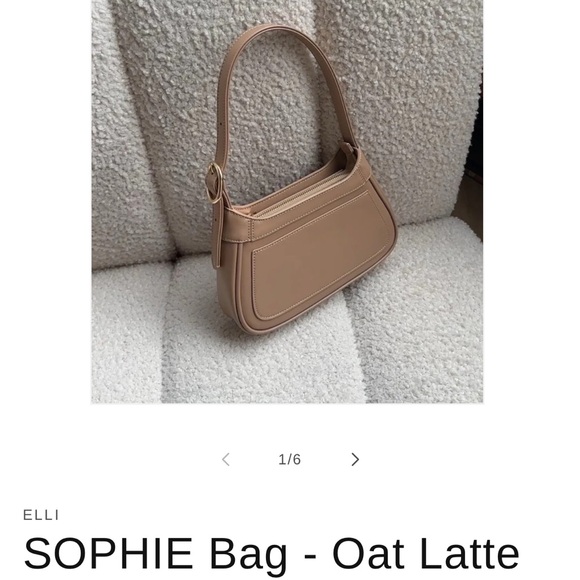 Tan Handbag - Sophie by ElliStudios - Picture 3 of 3